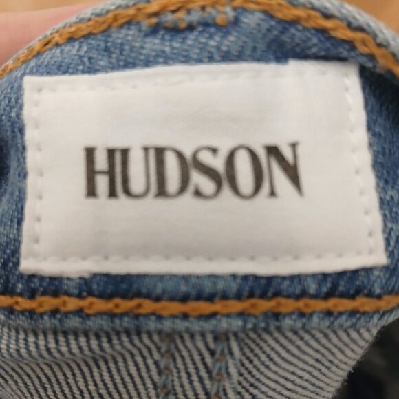 Women's Hudson Remi High Rise Denim Pencil Skirt Blue Size 25 - Picture 11 of 13